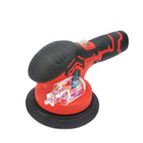 Cordless Car Polisher Hand-held Portable 12V Battery Powered Electric Polishing Machine with 6 Adjustable Speed Car Waxing Tool