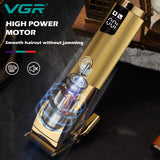 Adjustable Professional Hair Trimmer Barber Hair Clipper For Men Electric Haircut Tool Rechargeable Hair Cutting Machine