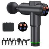 Massage Gun Smart Hit Fascia Gun Electric Neck Massager Tool for Body Massage Relaxation Fitness Muscle Pain Relief