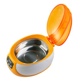 Digital Ultrasonic Cleaner Bath 750ml 50W 42kHz Heated Ultrasound Washer Dental Watches Glasses Coins Nail Tool Part Timer