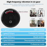 Massage Gun DeepTissue Percussion Muscle MassageVibrationRelax Therapy Body Relaxation Acid Relief Pain Relax bodySport Massager