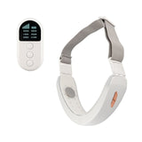 EMS Face Slimming Chin Lift Belt Machine Red&amp;Blue LED Photon Hot Compress Therapy V-Face Vibration Massager V-Line Up Tighten