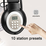 TR101 FM Headphone Radio Receiver Wireless Headset Radio Earphone Receiver For Conference Simultaneous Interpretation