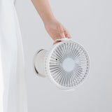Table Clip Dual-purpose Fan 4000 MAh Large Capacity Long Battery Life Desk Fan Silent Operation With Four Wind Speeds