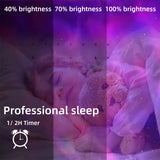 Galaxy Projector Star Colorful Sky Music Player LED Night Christmas lights Projector Romantic Projection Lamp Blueteeth Speaker