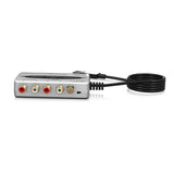 Behringer U-Phono UFO202 High-quality USB Audio Interface high-resolution 48 kHz converters for high-end audio quality