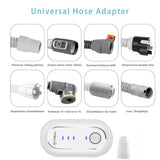 MOYEAH CPAP Cleaner Sanitizer Respiratory Breathing Machine Cleaner Disinfector with Heated Hose Connector For Mask Tubing Cpap
