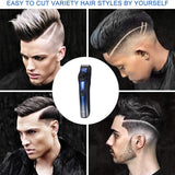VGR V-080 Professional Electric Hair Trimmer Beard for Men Cutting Machine Haircut Head Edge Adjustable Clipper