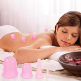 5Pcs/Set Silicone Vacuum Cupping Massage Body Cans Anti Cellulite Suction Cups Therapy Manual Roller Best Relaxation Massager