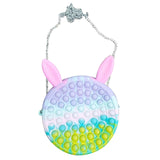 Large-Size Backpack Toys Mini Stress Reliever Toys for Adult Children Push Bubble Antistress Fidget Toys Funny Pop Its New Bag