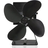 Wood Stove Fan,Heat Powered Stove Fan,Wood Burning Stove Fan,Fireplace Fan For Gas/Pellet/Wood Log Burner Fireplace