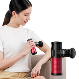 High Frequency Mini Pocket Massage Gun Fascia Gun Neck Massager Electric Vibrator Muscle Relaxation Pain Relief for Body