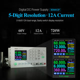 RD6012P 60V 12A 2.4 Inch Five-digit Resolution Power Supplys Digital Direct Current Constant Voltage Current Power Supplys