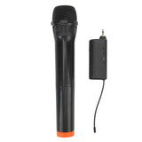 Wireless Microphone UHF Wireless Dynamic Cardioid Sensitivity Mic with LED Display for Speech Conference Computer Live Broadcast