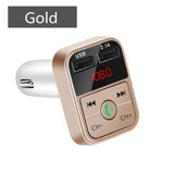 Car 5.0 FM Transmitter Wireless Handsfree Audio Receiver Auto MP3 Player 2.1A Dual USB Fast Charger Bluetooth Car Accessories