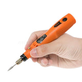 34pcs Wireless Tool Woodworking Ergonomic Mini Adjustable Speed Jade Engraving Pen Kit Electric Polisher Hand Drill Grinder
