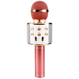 Portable Bluetooth Karaoke Singing Microphone Wireless Handheld Smartpnone Speaker Mic for Home KTV Outdoor Party