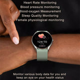 Smart Watch TK33 Men 1.28 Inch Heart Rate Monitoring Sport  Fitness Tracker  Women Smartwatch for IOS Android