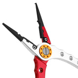 Aluminum Alloy Fishing Pliers Grip With weighing Fish Grip Lip Clamp Grabber Hook Remover Cutter Fishing Braid Line Scissors