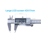 0-300mm High Precision Digital LCD Stainless Steel Vernier Caliper Instrument Measuring Tool