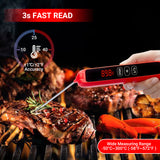 INKBIRD 2 in 1 Digital Meat Thermometer Kitchen Cooking Utensil Temperature Measuring BBQ Thermometer with Alarm Dual Probe Tool