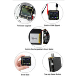 FNIRSI-138 PRO Digital Handheld Oscilloscope 2.5MSa/s 200KHz Analog Bandwidth 0-80khz 3.3V 60*65*18mm Black