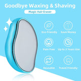 Physical Hair Removal Crystal Hair Eraser Men Women Body Epilator Glass Hair Removal Tool Reusable Easy Clean Beauty Depilation