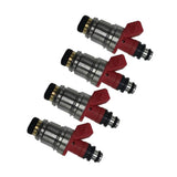 Set of 4 New Fuel injectors Replacement Compatible with Nissan D21 Pickup
