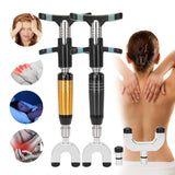 6 Levels Adjustable Manual Stainless Steel Bone Correction Therapy Instrument Stimulator Spine Chropractic Massager Health Care