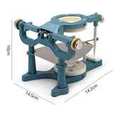 1pc Large Dental Adjustable Articulator Denture Magnetic Anatomic Articulator Big Size Mounting Pre-cast Dental Lab Tools