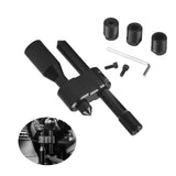 Adjustable Knob Extender with 3 Adapters  Universal Gear Shifter Extender Kit for Vehicle Most Manual Knob