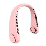 Portable Neck Fan Hands-free Bladeless Fan Rechargeable Headphone Design 3rd Gear Wind Speed Neck Fan