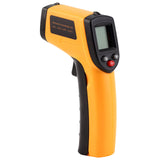 Meter Non-contact Pyrometer Digital Infrared Thermometer Laser Temperature Imager Hygrometer IR Termometro Color LCD Light Alarm