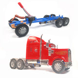 DasHex F2R8 1/32 Heavy Truck RC Chassis Unassembled Kit With Motor Servo