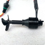 2822 Brushless RC Boat Motor 2-4S 16800RPM Underwater Thruster Motor 3-blades Propeller Kit for DIY ROV Robot Model Boat Submari