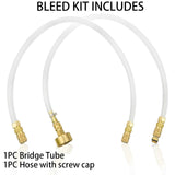 2Pieces Bleed Kit Filler Kit Professional for Hydraulic Steering System Premium