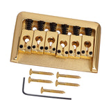 Guitar Saddle Bridge Tailpiece For 6 String Electric Guitar Parts