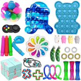 30PC Cheap Fidget Toys Anti Stress Set Strings Relief Pack Gift for Adults Children Figet Sensory Squishy Relief Antistress 2021