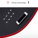 NBR Edging Non-Slip Yoga Mat 185cmx61cm Sports Fitness Mat 10mm Thick Indoor Fitness Pilates Yoga Mat