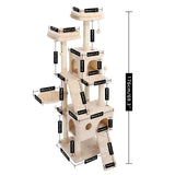 Domestic Delivery Cat Toy Scratching Wood Climbing Tree Mouse Toy Cat Jumping Toy  Climbing Frame Cat Furniture Scratching Post