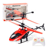Remote Control Aircraft Induction 2CH Suspension Helicopter Fall-resistant Charging Light Aircraft