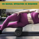 New 5 Gears Adjustable Electric Foam Roller Yoga Column Massage Fitness Muscle Relaxation Equipment Vibrator Roller Fascia Axis