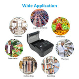 Portable Bluetooth-compatible Label Printer 58mm Wireless Thermal Printer Label Maker for Store Shipping Mini Label Printer