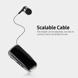K39 Mini Wireless Bluetooth Earphone BT4.1 Stereo Business Headset Vibrating Alert Wear Clip Hands Free with Mic for Smartphone