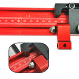 Track Saw Square Guide Rail Clamp W/ 1200mm Parallel Guide System Woodworking 90 Degree Right Angle Guide Plate Position Tool
