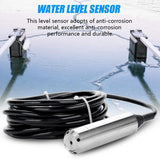 Level Sensor DC 24V 4-20mA Throw-In Liquid Level Sensor For Detecting 0-5m Range Depth Linear Scale Float Switch Level Sensor