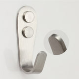 3 Sizes Stainless Steel Door Hooks Hanging Hanger Holder for Hanging Coat Cloth food in kitchen Strong