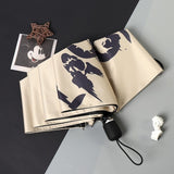 High Quality Automatic Umbrella Rain Women Three-folding Umbrella Men Windproof Sun UV Umbrella Female Waterproof Parasol