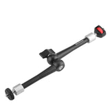 11" Adjustable Articulating Friction Magic Arm Clamp Holder Mount Kit for DSLR Mirrorless Action Camera Monitor Video Vlog Rig