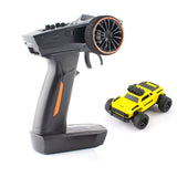 Turbo Racing Baby Monster 1:76 Scale Monster Truck Car Mini Full Proportional RTR 2.4GHZ Remote Control Type-C Charging for Gift